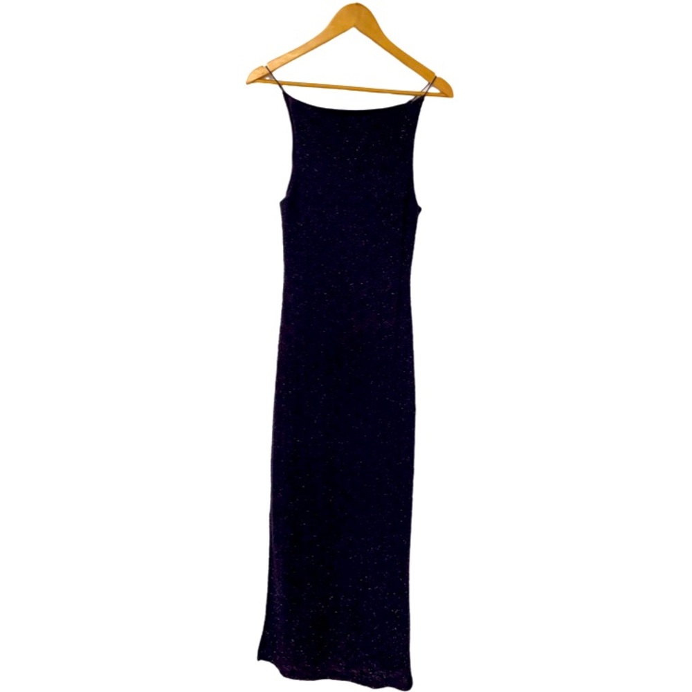 Made in Canada absolutely gorgeous purple sparkly comfortable Y2K dress